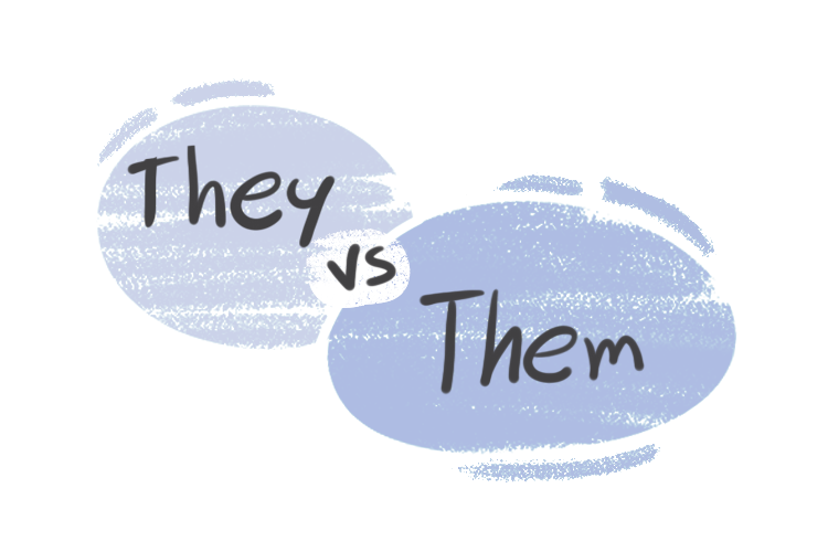 "They" vs. "Them" in the English Grammar