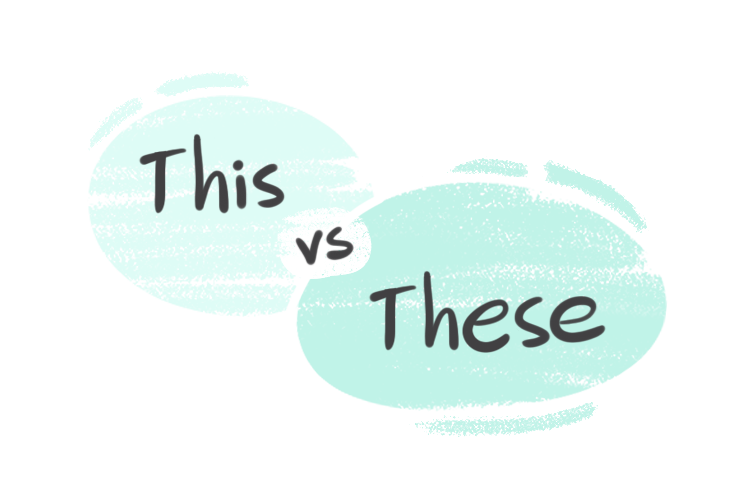 "This" vs. "These" in the English Grammar