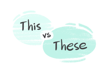 "This" vs. "These" in the English Grammar
