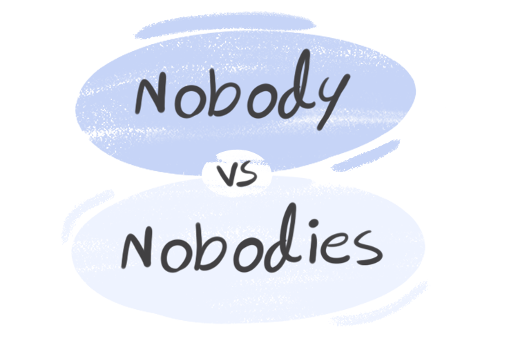 "Nobody" vs. "Nobodies" in the English Grammar