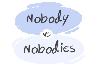 "Nobody" vs. "Nobodies" in the English Grammar