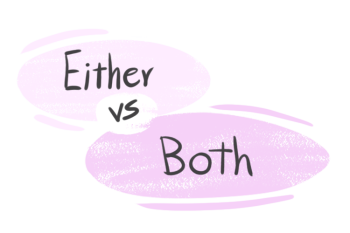 "Either" vs. "Both" in the English Grammar