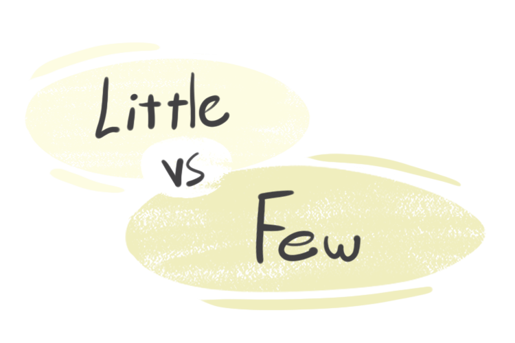 "Little" vs. "Few" in the English Grammar.