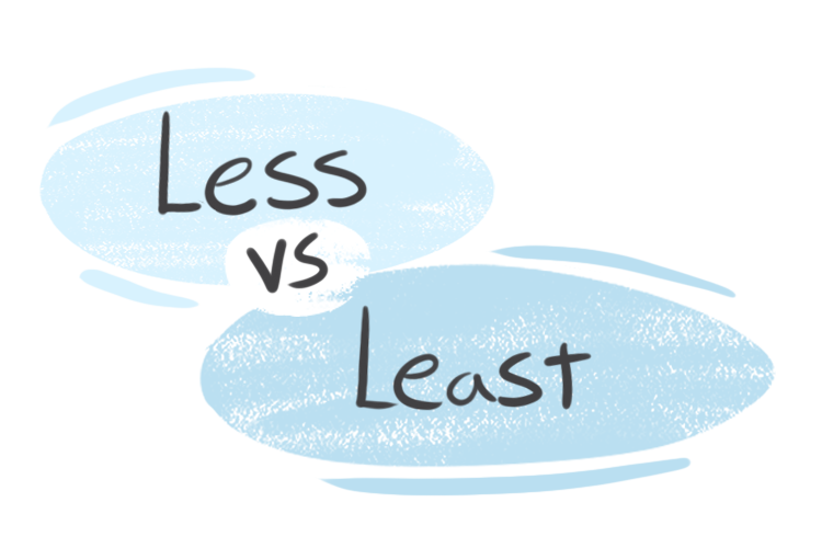 "Less" vs. "Least" in the English Grammar