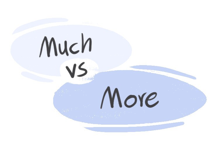 Much More Vs More