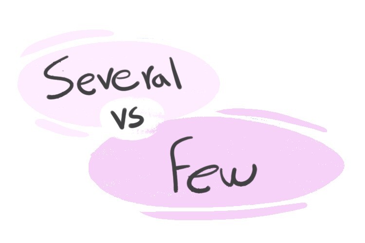  Several Vs Few In The English Grammar LanGeek