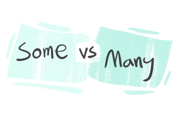 "Some" vs. "Many" in the English Grammar