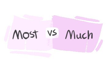 "Most" vs. "Much" in English Grammar