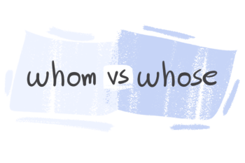 "Whom" vs. "Whose" in the English Grammar