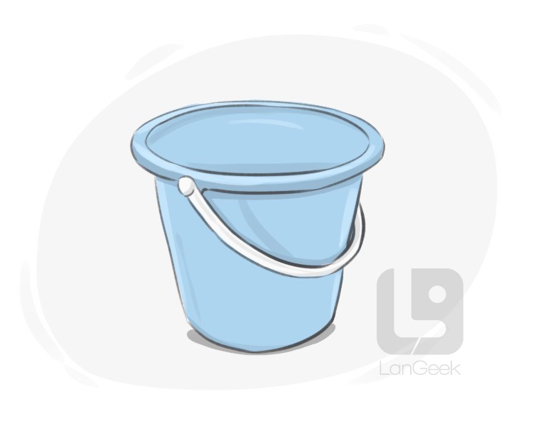 bucket definition and meaning