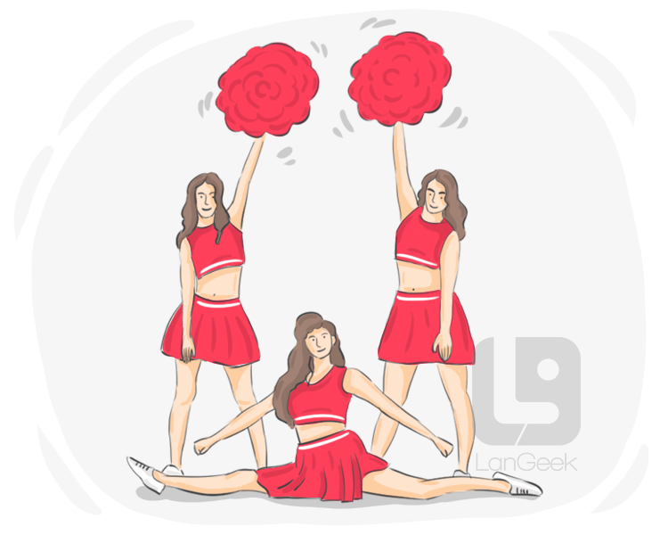 cheerleader definition and meaning