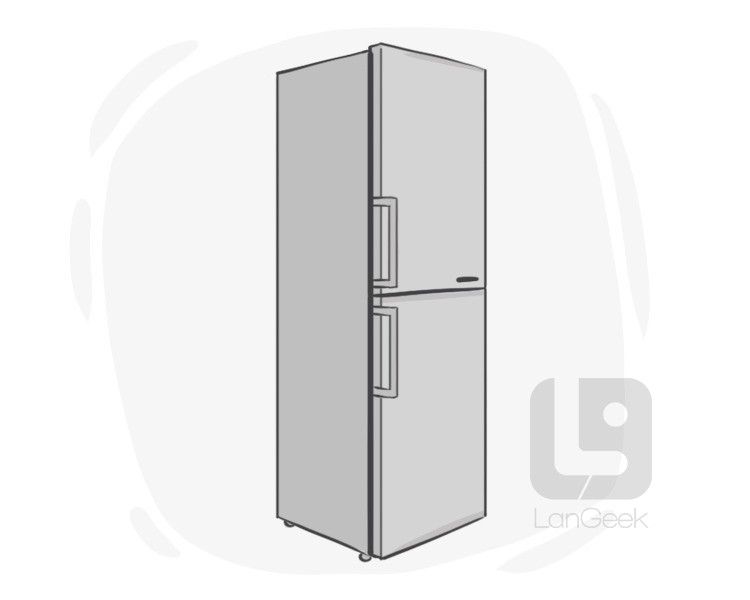 electric refrigerator definition and meaning