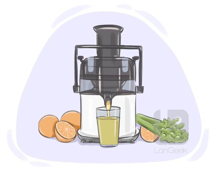 juicer definition and meaning