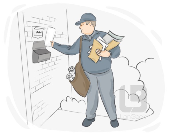 deliveryman definition and meaning