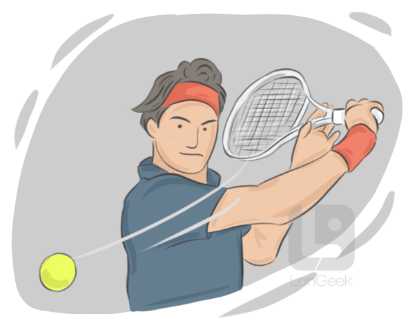 tennis player definition and meaning