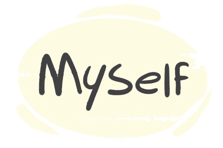 how to use "myself" in the English Grammar LanGeek