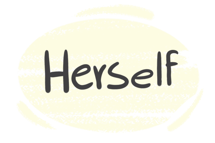 How to Use "herself" in the English Grammar