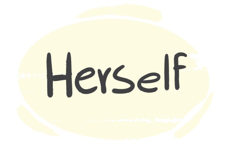 How to Use "herself" in the English Grammar LanGeek