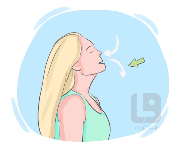 Exhale Clipart