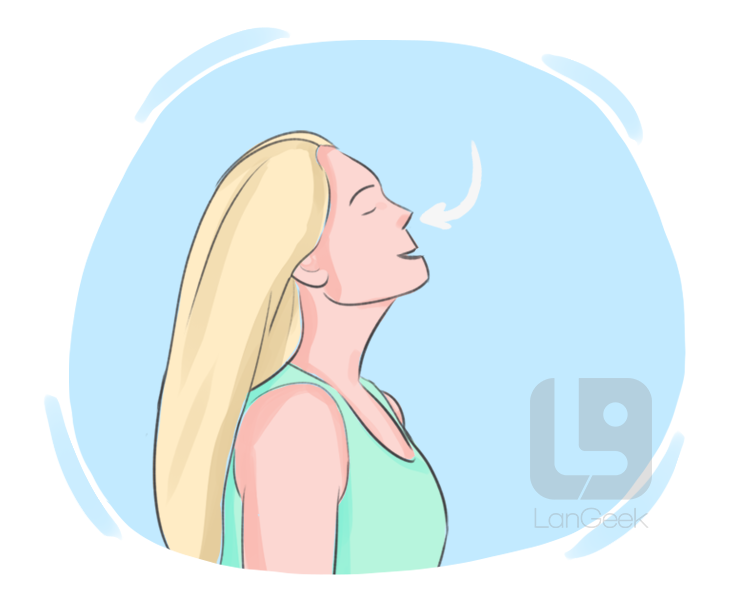 inhalation definition and meaning