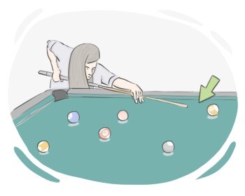 billiard table