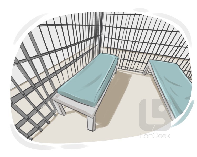Definition Meaning Of Jail Cell LanGeek
