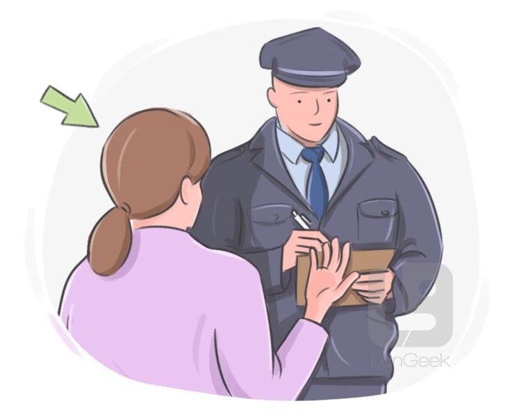 Definition meaning of eyewitness langeek