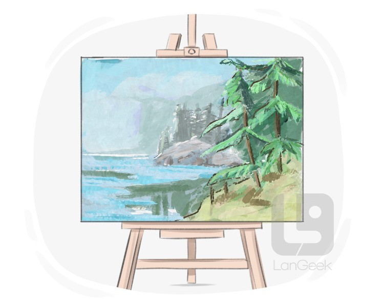 landscape painting definition and meaning