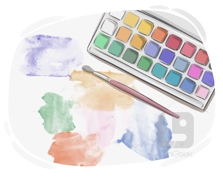 watercolor definition and meaning