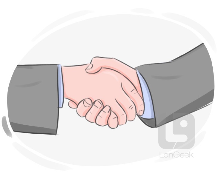 to shake hands definition and meaning