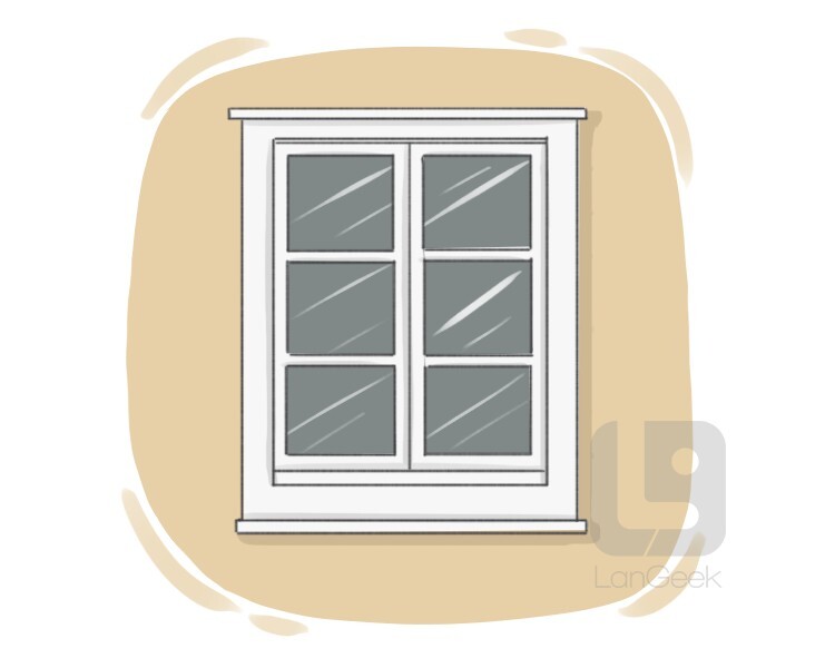 window definition and meaning