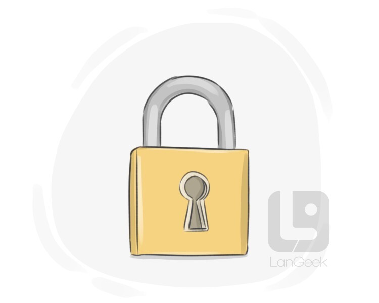 Padlock definition best sale