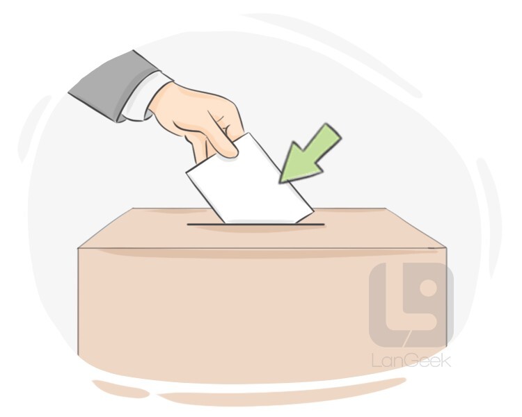 ballot definition and meaning