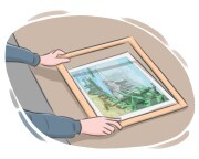 to frame