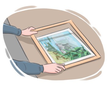 to frame