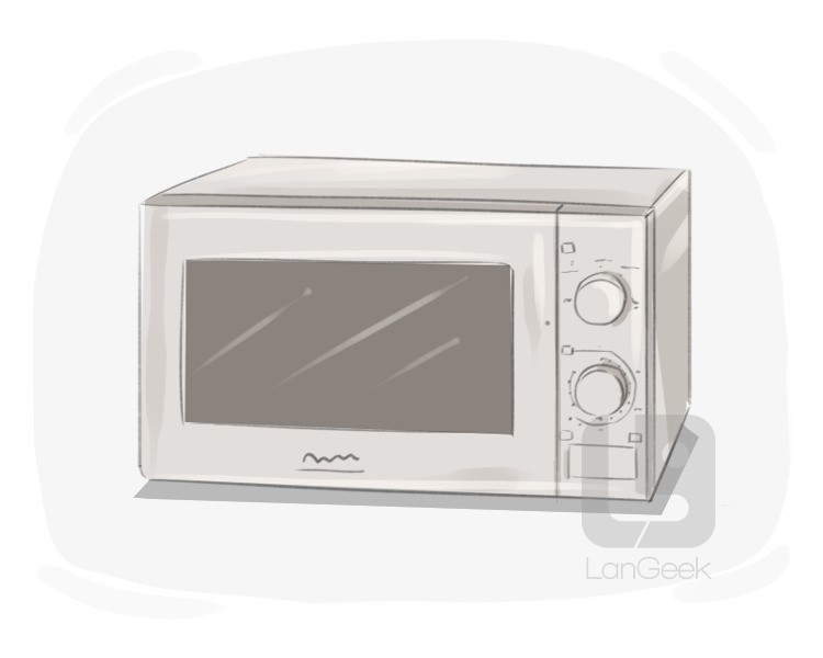 microwave oven definition and meaning
