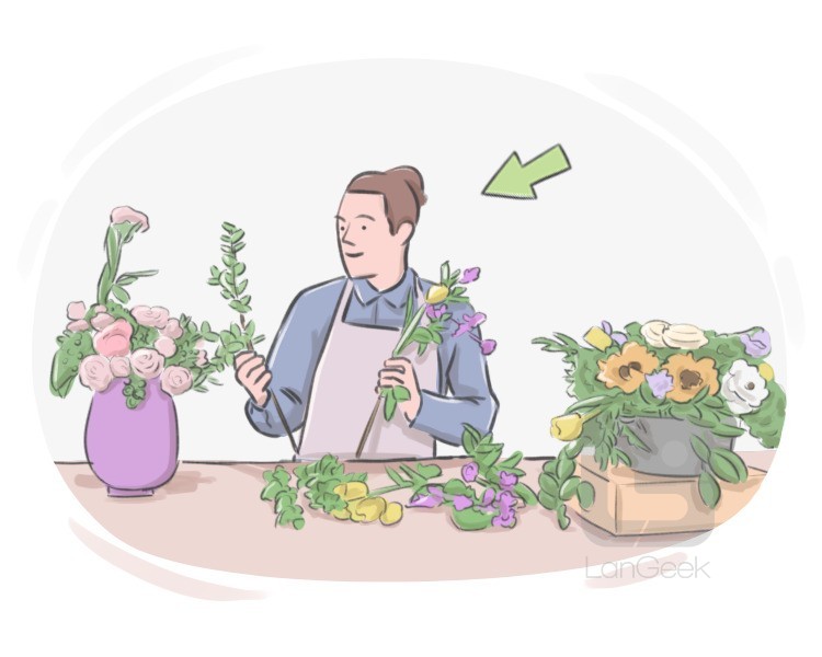 florist's definition and meaning