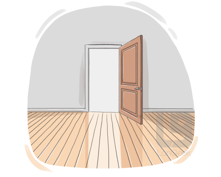 door definition and meaning