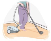 to vacuum