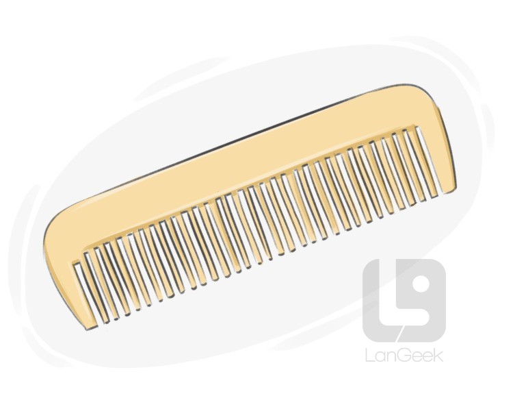 comb definition and meaning