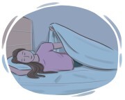 to go to sleep
