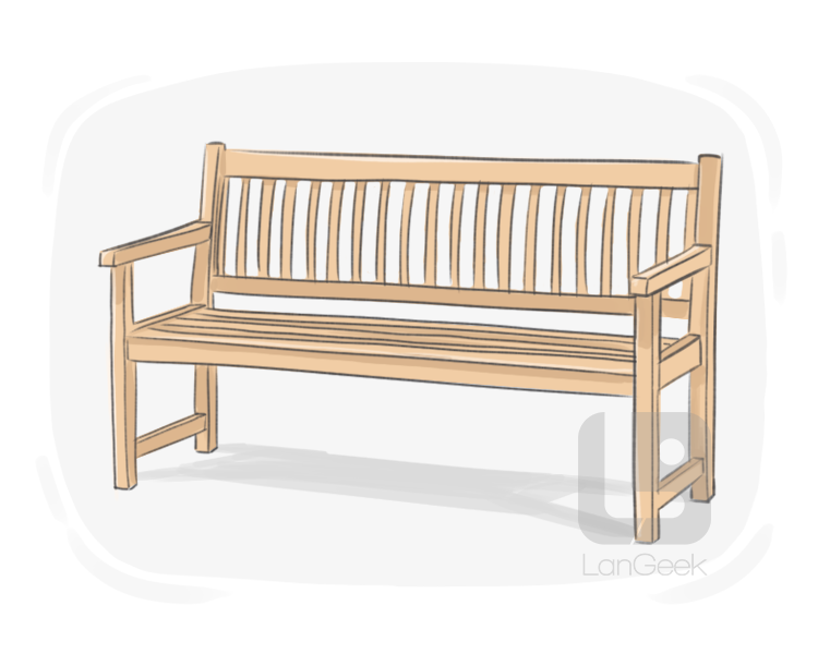 bench definition and meaning