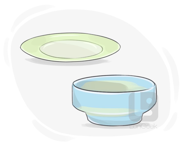 serving dish definition and meaning