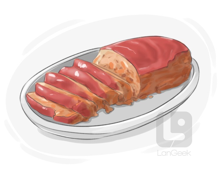 meat loaf definition and meaning