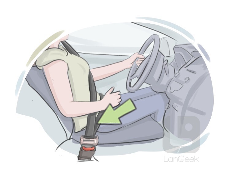 safety belt definition and meaning