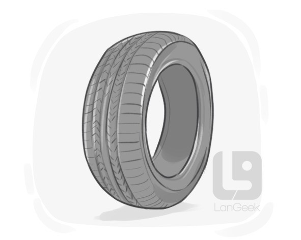 tyre definition and meaning