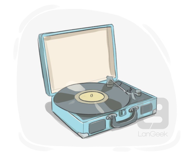 gramophone definition and meaning