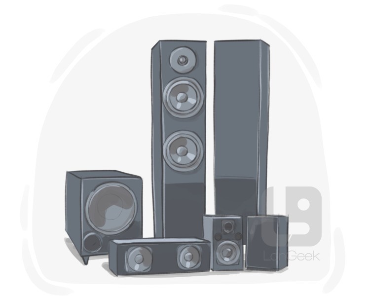 loudspeaker system definition and meaning