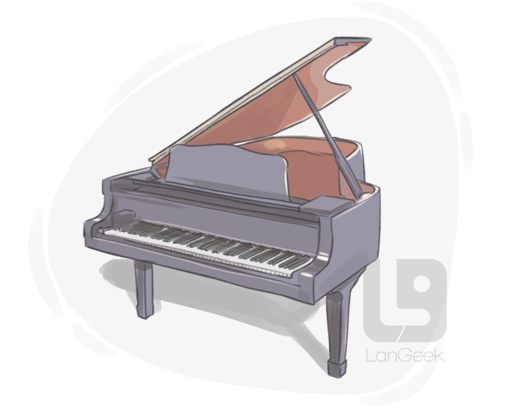 grand piano definition and meaning