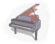 grand piano